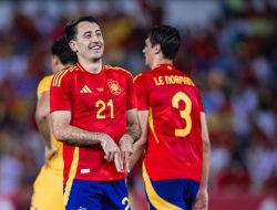 Timnas Spanyol Pesta Gol di Laga Uji Coba vs Andorra