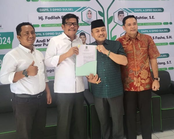 Kantongi Rekomendasi, Muhammad Sarif Resmi Diusung PKB di Pilkada Jeneponto