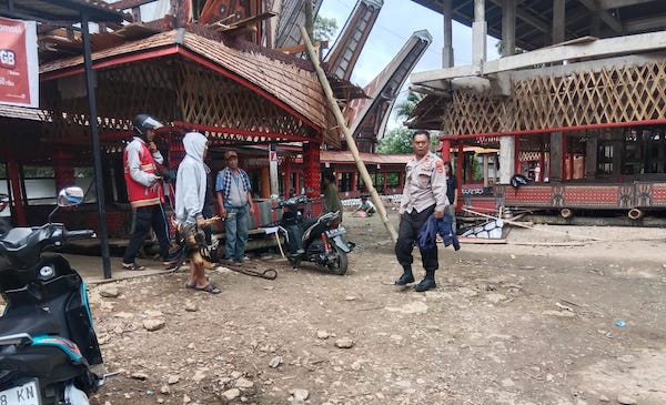 Polsek Sesean Tana Toraja Berhasil Grebek Judi Sabung Ayam