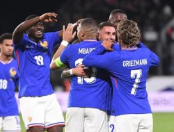 Prancis vs Luksemburg, Kylian Mbappe Bawa Les Bleus Menang Telak 3-0