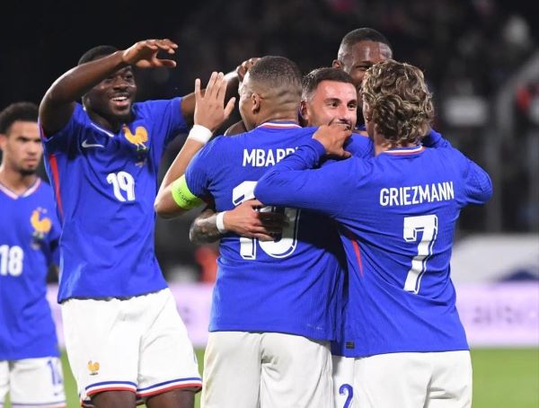 Prancis vs Luksemburg, Kylian Mbappe Bawa Les Bleus Menang Telak 3-0