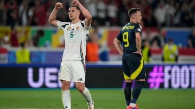 Euro 2024: Hungaria Tumbangkan Skotlandia dengan Gol Dramatis di Menit Akhir