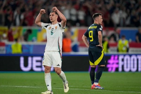 Euro 2024: Hungaria Tumbangkan Skotlandia dengan Gol Dramatis di Menit Akhir