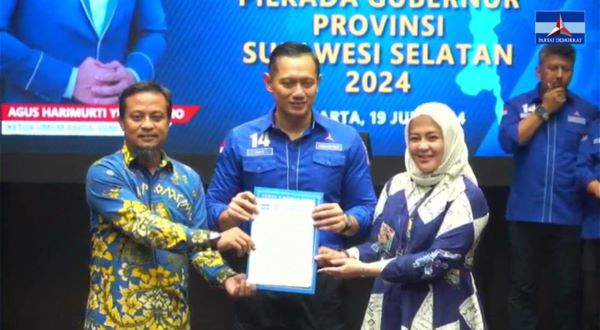 Demokrat Usung Andi Sudirman-Fatmawati di Pilgub Sulsel 2024