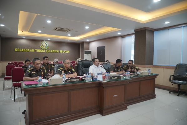 Launching Pilot Project Keadilan Restoratif, Kejati Sulsel Setujui 3 Perkara