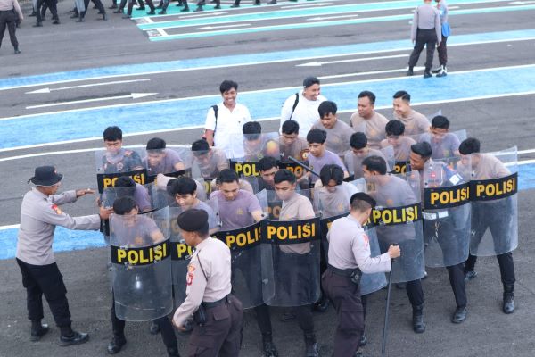 Siap Amankan Pilkada, Polres Bulukumba Gelar Latihan Dalmas