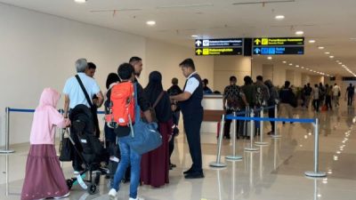 Musim Liburan Sekolah, Pergerakan Penumpang Bandara Sultan Hasanuddin Meningkat 20 Persen