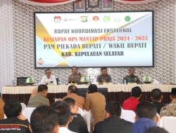 Antisipasi Gangguan Pilkada, Polres Selayar Gelar Rakor Operasi Mantap Praja 2024