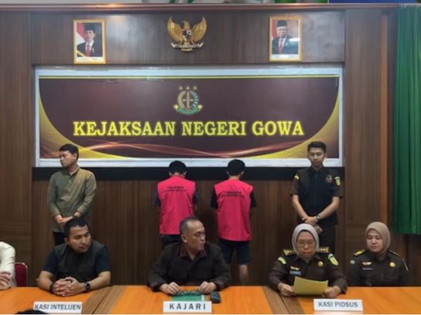 Kejari Gowa Tetapkan 2 Tersangka Korupsi Proyek Irigasi Bendungan Bili-bili