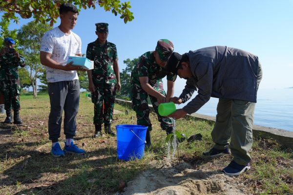 Sinergi Lanal Mamuju dan Pemprov Sulbar Jaga Ekosistem Laut