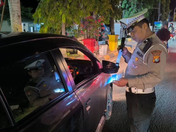 Operasi Patuh, Polres Majene Tilang Belasan Pengendara