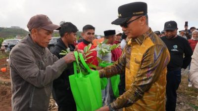 Perkuat Tanaman Hortikultura, Pj Gubernur Beri Bantuan Bibit ke Petani Gowa