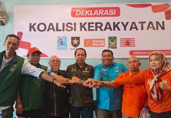 Partai Nonparlemen Gagas Koalisi Jelang Pilwali Makassar 2024