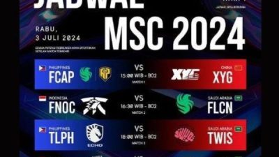 Jadwal MSC MLBB 2024: Fnatic ONIC dan EVOS Siap Beraksi