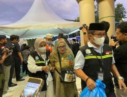 450 Jemaah Haji Kloter 10 Embarkasi Hasanuddin Makassar Tiba di Tanah Air