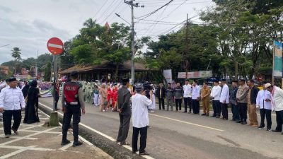 Jamin Keamanan, Polres Tator Amankan Tabligh Akbar Tahun Baru Islam