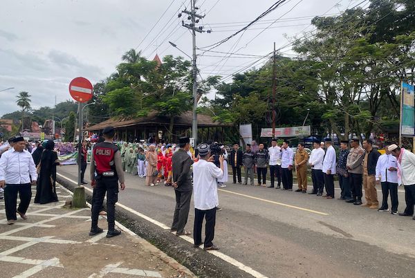 Jamin Keamanan, Polres Tator Amankan Tabligh Akbar Tahun Baru Islam