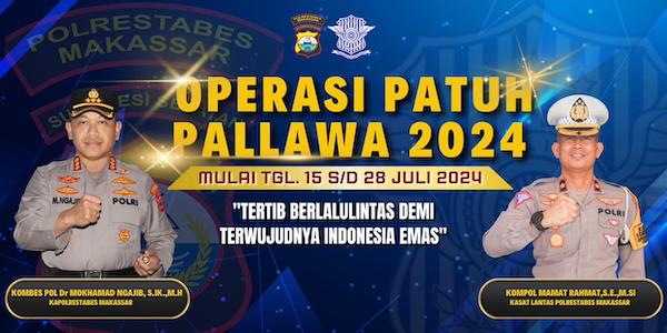 Operasi Patuh Pallawa 2024 Mulai 15 Juli, Sasar 8 Pelanggaran