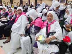 445 Jemaah Haji Kloter 32 Tiba, 1 Wafat Jelang Kepulangan ke Indonesia