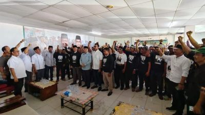 Kukuhkan Tim Relawan, MSP-NAQ Janjikan Kesejahteraan dan Bebas Korupsi