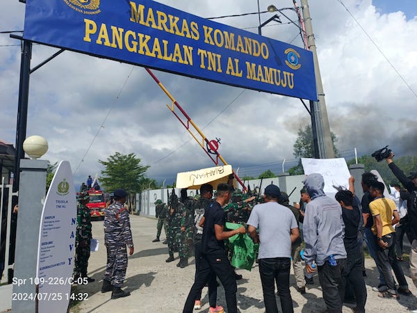 Lanal Mamuju Laksanakan Uji Terampil Glagaspur