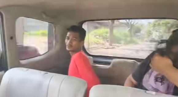 Viral Video Maling HP, BAB Dicelana Saat Ditangkap Polisi