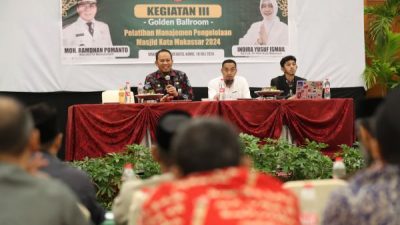 Kesra Makassar Gelar Pelatihan Manajemen untuk 1.500 Pengurus Masjid