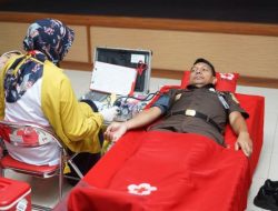 HUT Adhyaksa ke-64, Kejati Sulsel Gelar Aksi Donor Darah