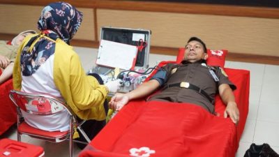 HUT Adhyaksa ke-64, Kejati Sulsel Gelar Aksi Donor Darah