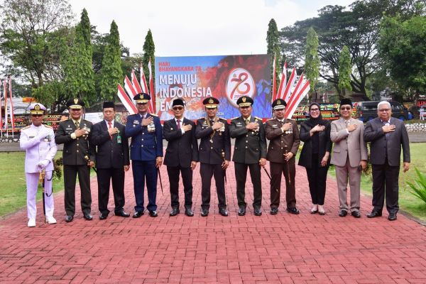 HUT Bhayangkara ke-78, Pj Gubernur Apresiasi Polri dalam Pembangunan Daerah