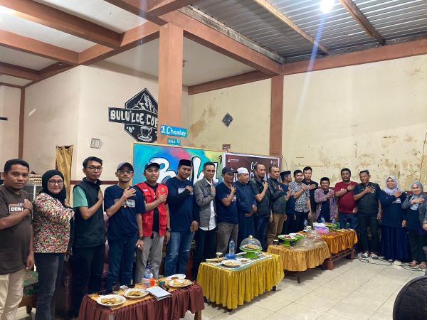 Tingkatkan Partisipasi Pemilih, KPU Jeneponto Bersama Mahasiswa Unhas Gelar Cafe Demokrasi