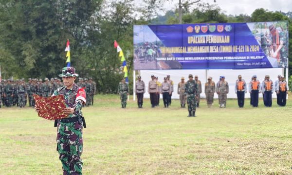 Kodim 1414/Tator Buka TMMD Ke-121, Libatkan 110 Personel