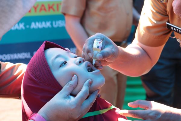 Canangkan PIN Polio, Dinkes Bulukumba Siapkan 135.900 Dosis