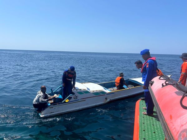 KLM Mitra Pesisir berhasil Ditemukan di Laut Mamuju