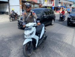 16 Kendaraan Bermotor Disita Satlantas Polres Majene