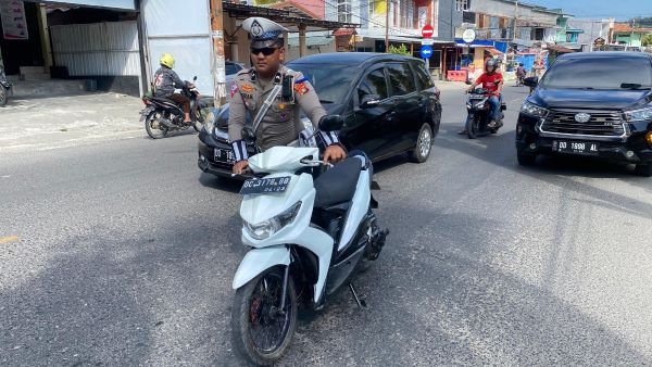 16 Kendaraan Bermotor Disita Satlantas Polres Majene