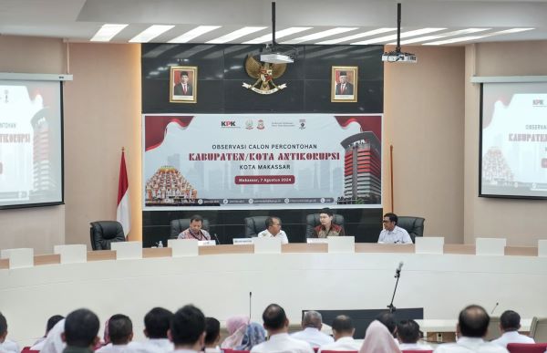 Skor MCP KPK Meningkat, Pemkot Makassar Paparkan Program Antikorupsi