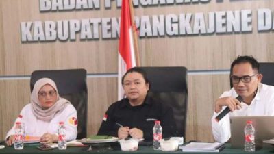 Adnan Jamal Cek Kesiapan Bawaslu Pangkep Awasi Tahap Pencalonan