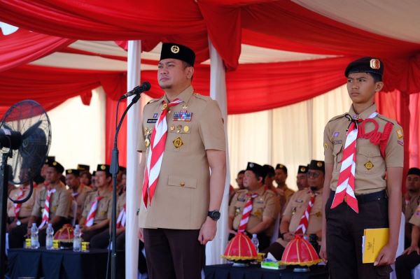 Bupati Gowa Sebut Pramuka Wadah Tingkatkan SDM Sambut Indonesia Emas 2045