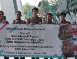 Mahasiswa Unhas Raih Honorable Mention di International Mathematics Competition Bulgaria