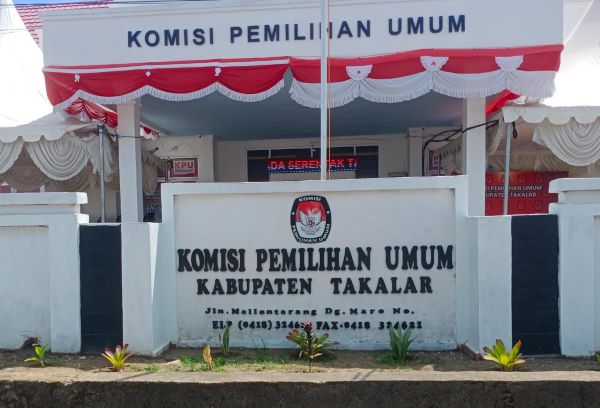 Kantor KPU Takalar Masih Sepi, Meski Mendekati Batas Waktu Pendaftaran Pilkada