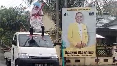 Pemuda Massewae Tampilkan Atraksi Perjuangan Kemerdekaan