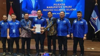 Rekomendasi Demokrat untuk Muzayyin-Ikhsan di Pilkada Sinjai