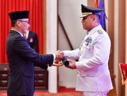 Pj Gubernur Sulsel Lantik Andi Winarno Jadi Pj Bupati Bone