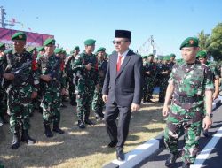 Pemberangkatan Satgas Yonzipur, Wujud Nyata Hubungan Erat Pemprov Sulsel dan TNI-Polri