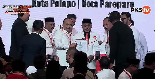 Serahkan B1 KWK, DPP PKS Resmi Usung Pasangan MSP-NAQ Pilkada Jeneponto