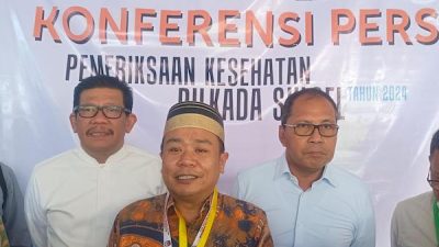 Dua Pasangan Calon Gubernur Sulsel Lakukan Pemeriksaan Kesehatan