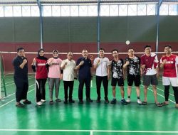 UMI Sapu Bersih Cabor Badminton Lomba Antar Perguruan Tinggi Lingkup LLDikti IX