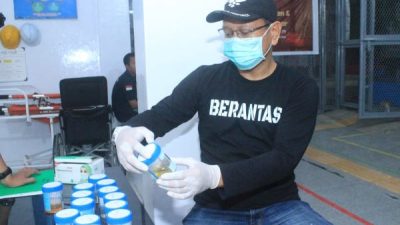 20 Warga Binaan Rutan Makassar Jalani Tes Urine