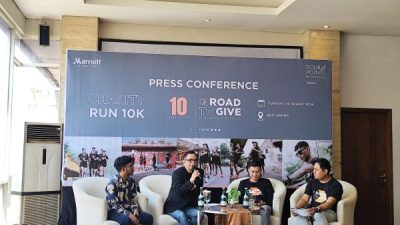 Sasar Sekolah Kolong, Four Points By Sheraton Makassar Gelar Event Lari Sambil Donasi